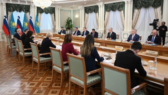 Kazakhstan aims to boost trade with Slovenia