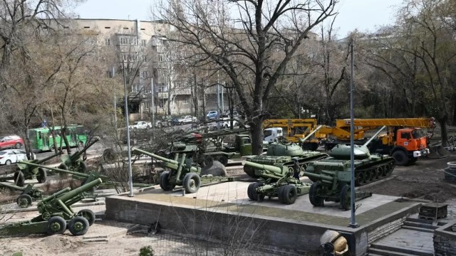 Алматыда ачык асман алдында аскерий музей ачылат