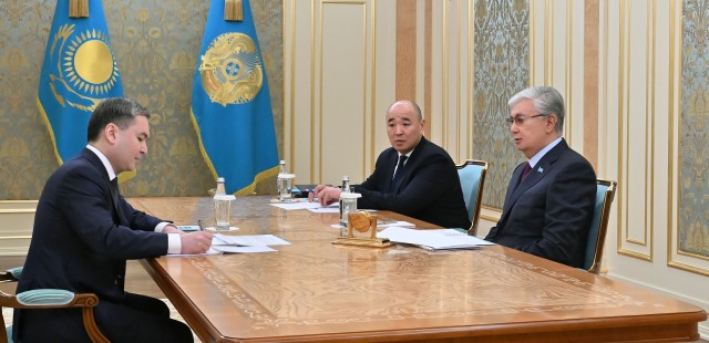 Kazakh President briefed on development of industry and energy sectors