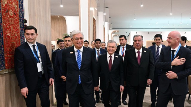 Kazakistan Devlet Başkanı, Semerkant’ta bir takım görüşmeler gerçekleştirdi