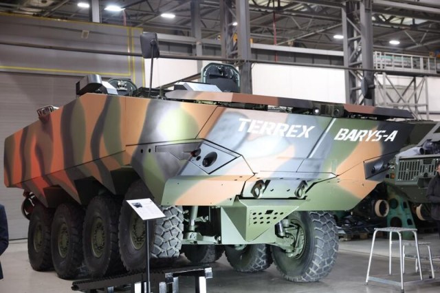 Domestic armored vehicle unveiled in Astana
