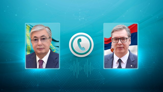 Kazakh, Serbian Presidents hold telephone conversation