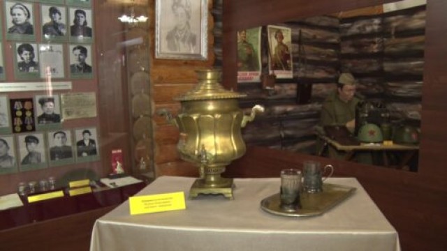 Pavlodar’s Military Glory Museum houses samovar of Kazakh legendary machine gunner
