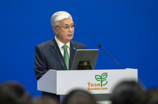 Kassym-Jomart Tokayev addresses Taza Kazakhstan environmental festival
