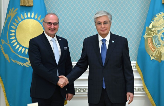 Мемлекет басшысы Хорватияның Сыртқы және еуропалық істер министрі Гордан Грлич-Радманды қабылдады