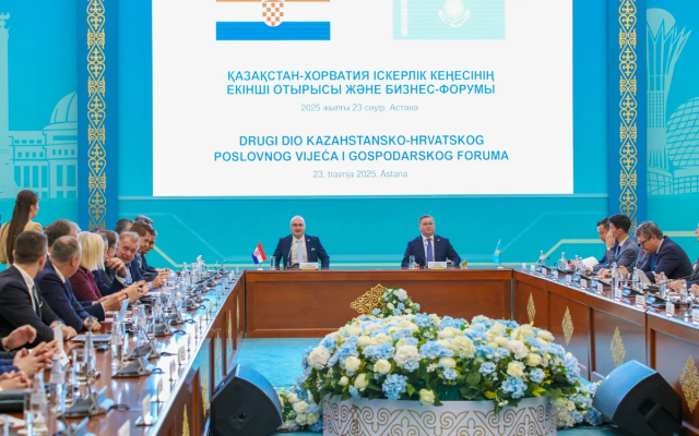 Астанада Қазақстан-Хорватия бизнес-форумы өтті