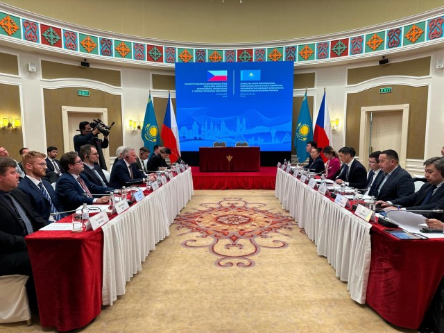 Kazakistan ve Çek Cumhuriyeti ekonomik işbirliğini güçlendiriyor