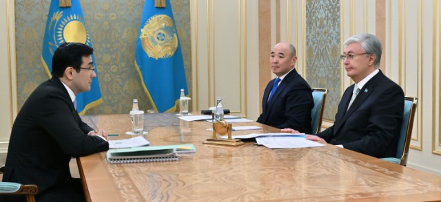 Президент «Бәйтерек» ұлттық басқарушы холдингінің басқарма төрағасын қабылдады