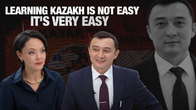Nurzhan Baisakov: Learning Kazakh is not easy – it's very easy