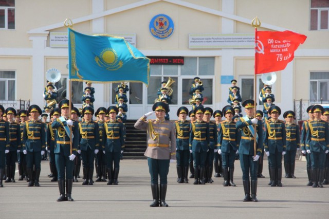 Миллий гвардия Ғалабанинг 80 йиллигига ватанпарварлик акцияси ўтказди