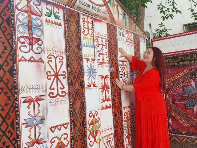 Чимкентдаги қозоқ овули