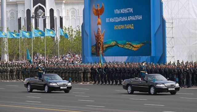 Military parade marking 80th anniversary of Victory held in Astana