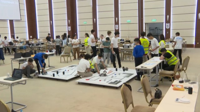 Astana hosts international robotics championship