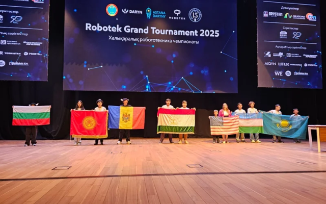 Астанада робот техникаси бўйича халқаро чемпионат бўлиб ўтди