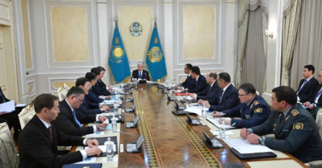 Kassym-Jomart Tokayev chairs Security Council meeting