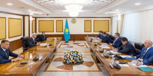 О. Бектенов PepsiCo башчысы менен жаңы заводдун курулушун талкуулады