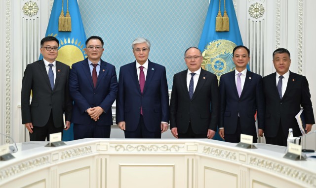Kazakh President receives CITIC Group Chairman