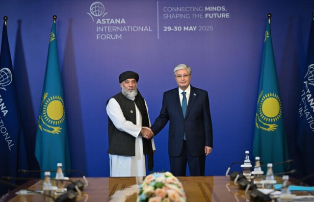 Президент Казахстана провел ряд встреч на полях Международного форума Астана