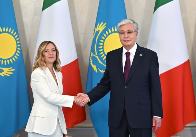 Қозоғистон ва Италия стратегик ҳамкорликни мустаҳкамлайди
