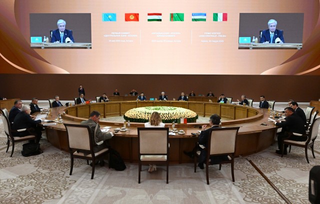 Астанада бірінші «Орталық Азия – Италия» саммиті өтті