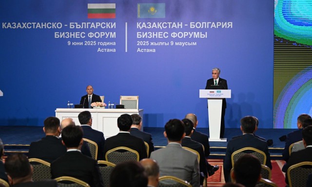 Astana’da Kazakistan-Bulgaristan iş forumu düzenlendi