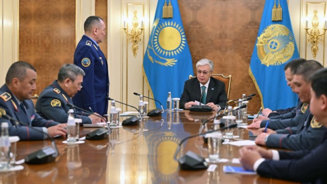 К.Токаев поставил приоритетные задачи перед Министерством обороны