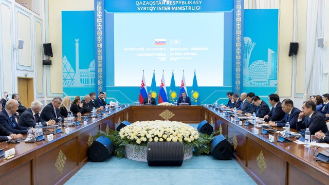 Казакстан-Словакия кызматташтыгы артууда