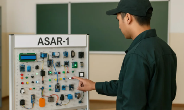 Kazakh student creates unique career guidance device for schoolchildren
