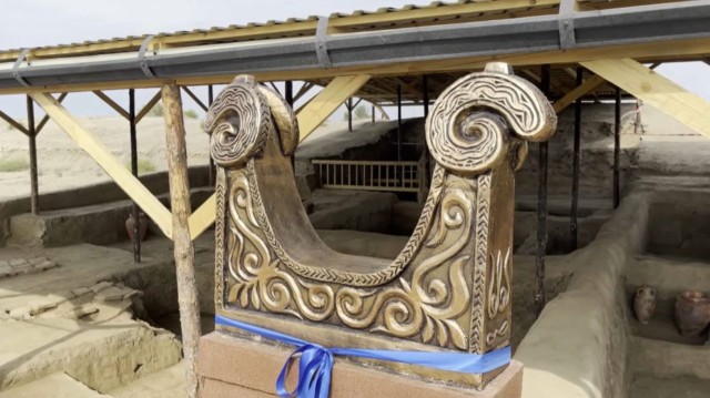 Silver coin hoard discovered in Kyzylorda region