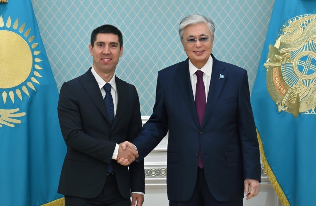 Kassym-Jomart Tokayev receives Moldovan Deputy Prime Minister and Foreign Minister