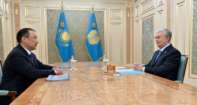 Мемлекет басшысы Көлік министрін қабылдады