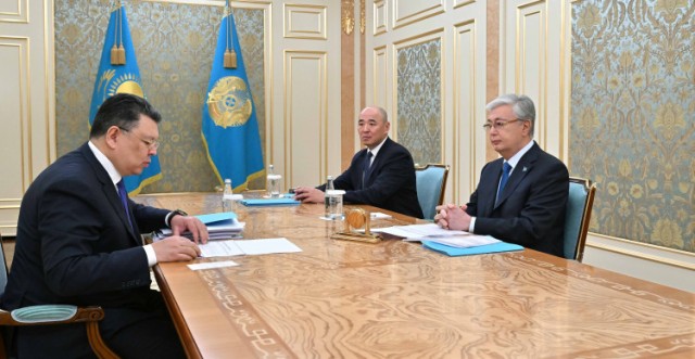 Мемлекет басшысы Премьер-министрдің орынбасары Қанат Бозымбаевты қабылдады.