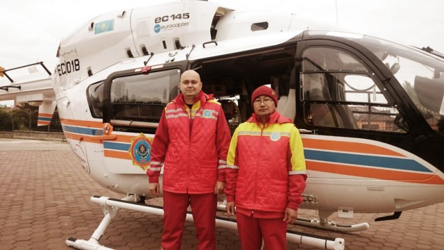 Kazakistan'da Hava Ambulansı Hizmetleri yeni bir seviyeye ulaşıyor