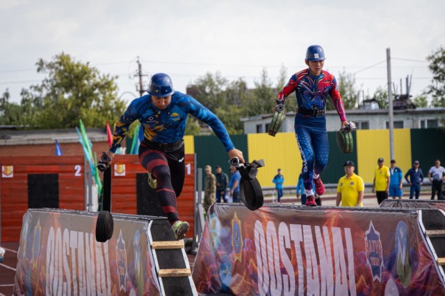 Kazakhstan Fire and Rescue Sports Championship takes place in Kostanai region