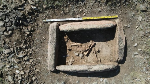 Павлодарда археологлар сақ кўчманчиларининг бронза пичоқларини топишди