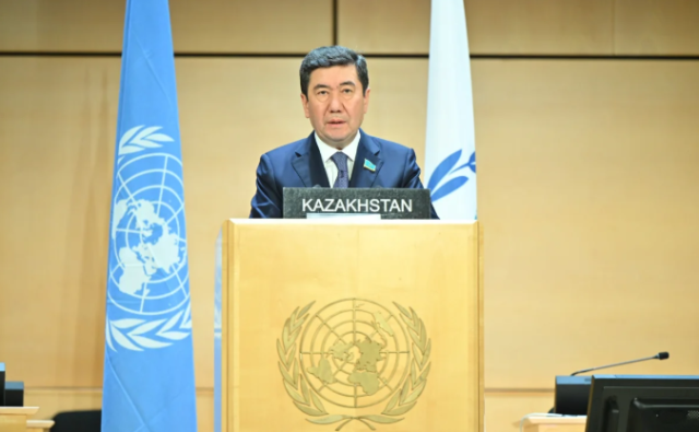 Kazakhstan outlines position on global challenges at Speakers of Parliament Conference