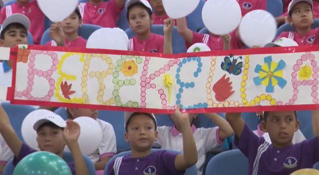Children’s sports dance competition held in Turkmenistan