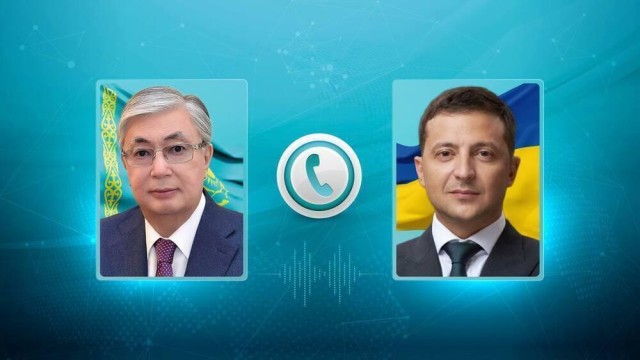 Қ.Тоқаев Украина Президентімен телефон арқылы сөйлесті
