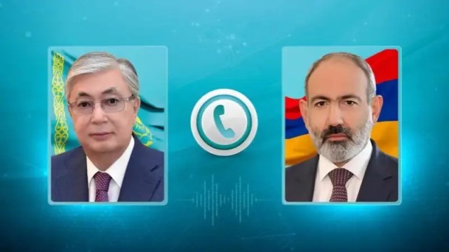 Мемлекет басшысы Армения Премьер-министрімен телефон арқылы сөйлесті