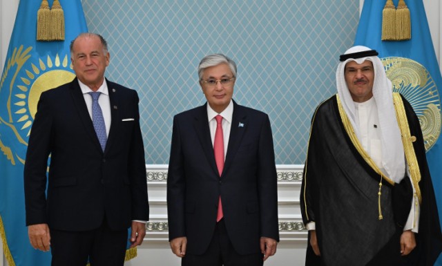 Kazakistan Devlet Başkanı, Uluslararası Atıcılık Sporu Federasyonu ve Asya Atıcılık Konfederasyonu başkanlarını kabul etti