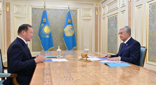 Мемлекет басшысы Қостанай облысының әкімін қабылдады