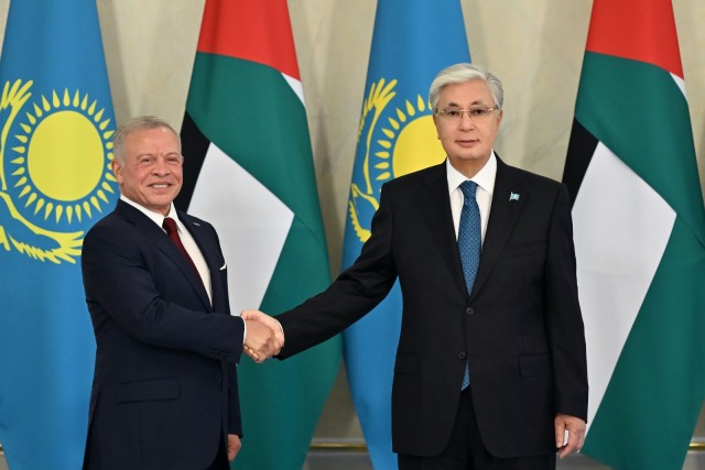 King of Jordan arrives in Kazakhstan on official visit