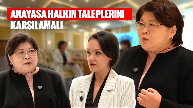 Elvira Azimova: Anayasa halkın taleplerini karşılamalı
