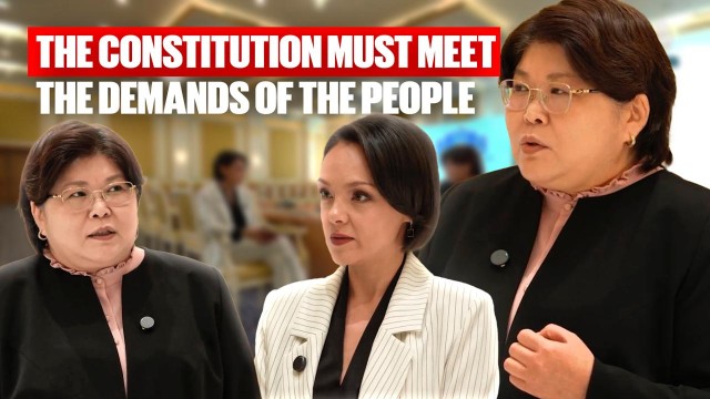 Elvira Azimova: The Constitution must meet the demands of the people