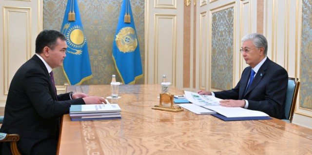 О развитии столицы Президенту Казахстана доложил аким Астаны