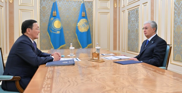Kazakistan Devlet başkanı Başsavcıyı kabul etti