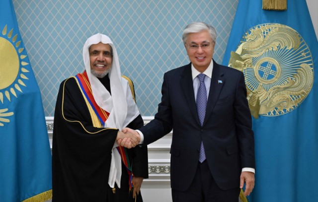 Қ. Тоқаев Дүниежүзілік ислам лигасының бас хатшысын қабылдады