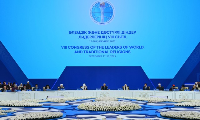 President Tokayev presents vision for strengthening interfaith dialogue
