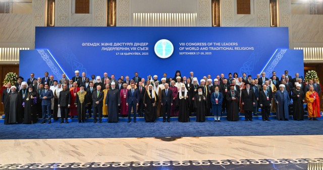 8th Congress of Leaders of World and Traditional Religions concludes in Astana