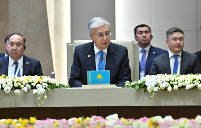 Kazakh President unveils series of initiatives at 12th OTS Summit
